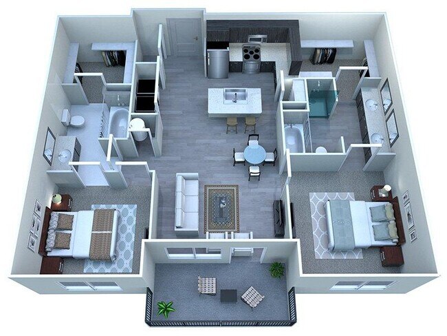 Unit AUCPEG C-2111 floor plan